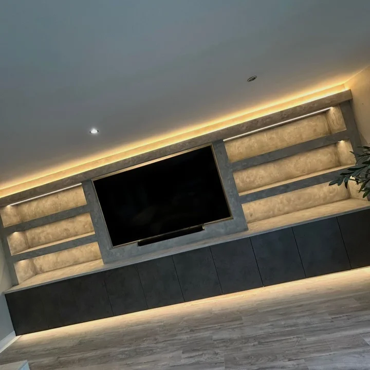 Venetian Plaster Media Walls Glasgow - PS Plastering Services 2026